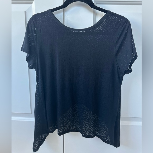 Lululemon Athletics Semi-Sheer Short Sleeve Top - Picture 1 of 2